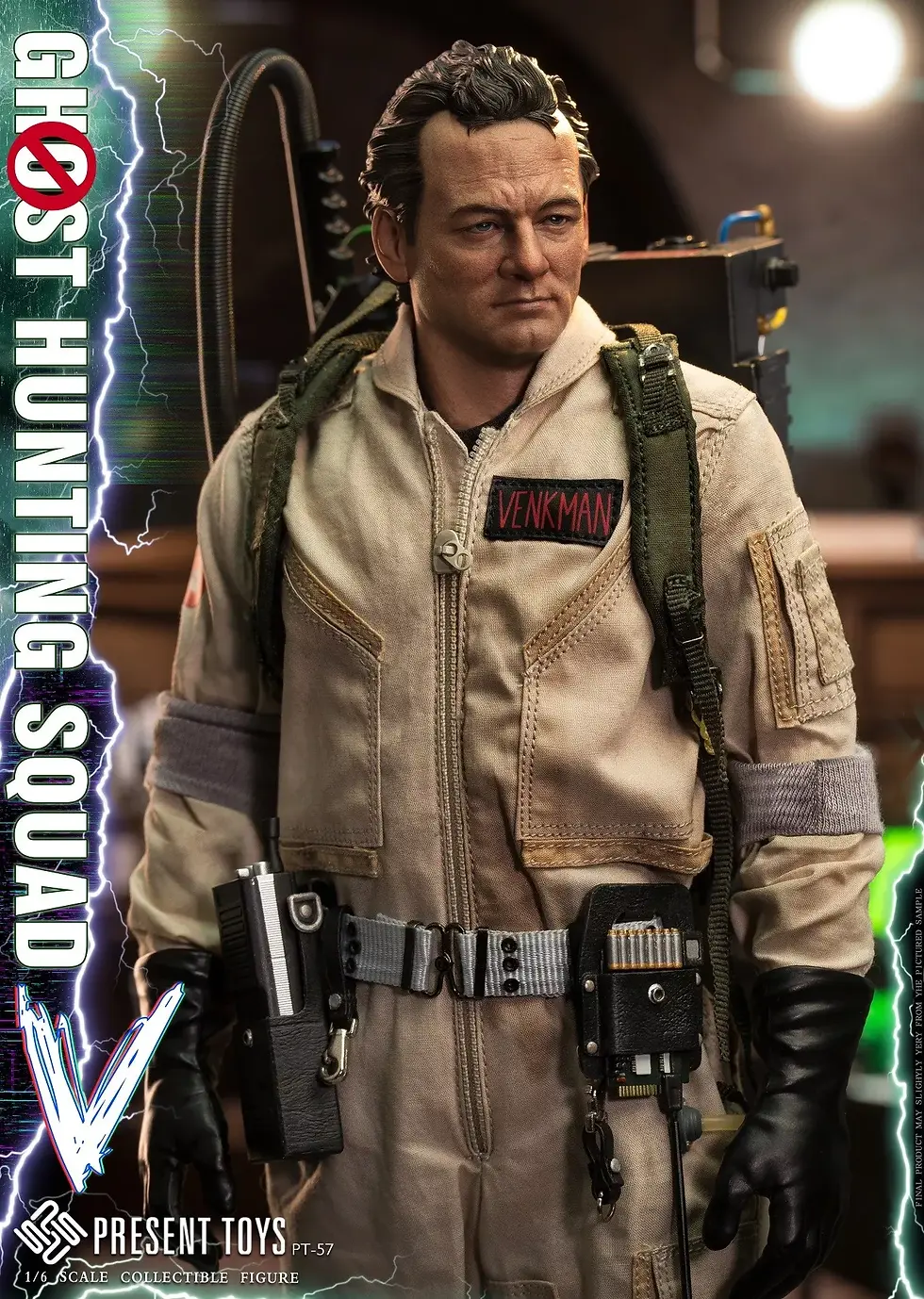 Thumbnail: PRESENT TOYS Ghost Hunting Squad V 1/6 Action Figure Ghostbusters