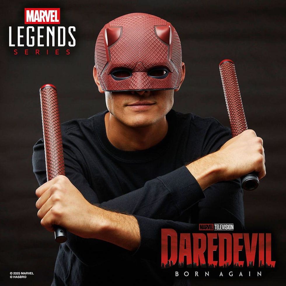 Thumbnail: HASBRO Daredevil Born Again Premium Roleplay Mask and Billy Club