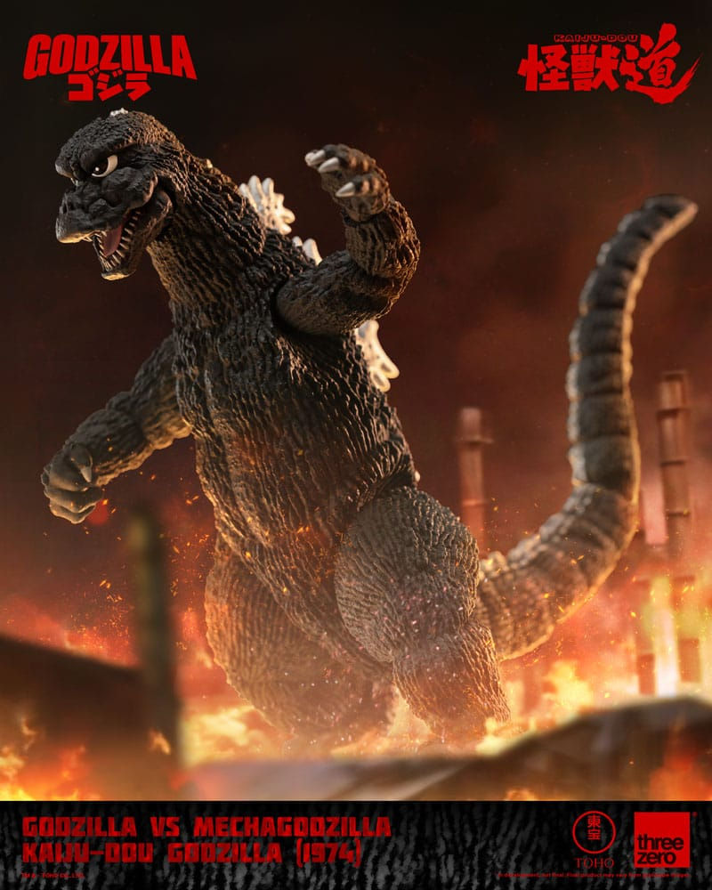 Miniatura: Threezero Godzilla vs. Mechagodzilla (1974) Kaiju-Dou Godzilla (Action Figure)