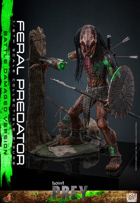 Hot Toys Prey 1/6 Feral Predator Battle Damaged Version (Action Figure) – undefined 3