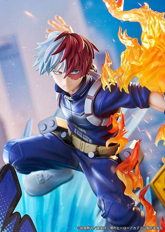 Miniatura: Takara Tomy My Hero Academia 1/7 Shoto Todoroki: Short Version (Statua)