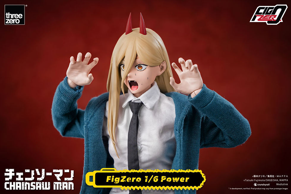Thumbnail: Threezero Chainsaw Man FigZero 1/6 Power (Action Figure)