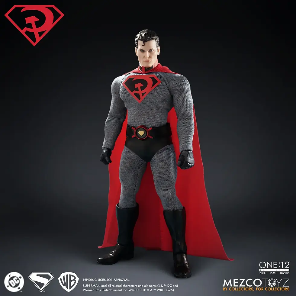 Thumbnail: Mezco One 12 Collective Superman Red Son (Action Figure)
