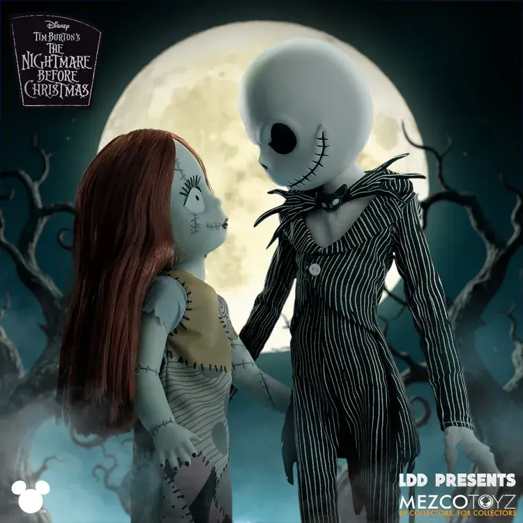 Thumbnail: Mezco LDD The Nightmare Before Christmas Jack Skellington (Action Figure)