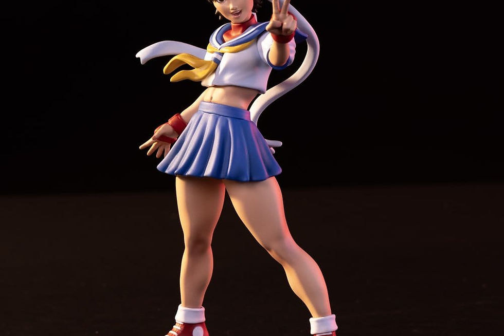 Thumbnail: PCS Street Fighter Street Jam 1/10 Sakura & Sodom (Statua)
