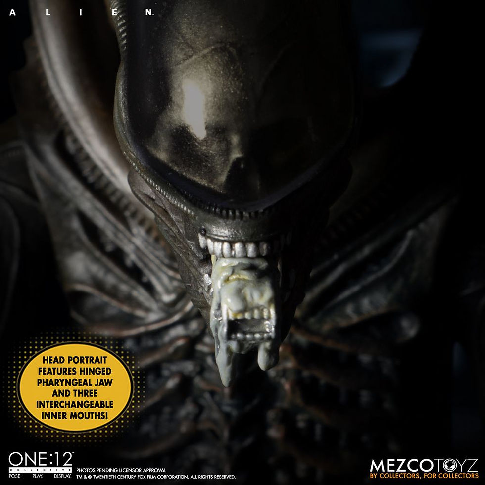 Miniatura: MEZCO The One:12 Collective Alien Action Figure