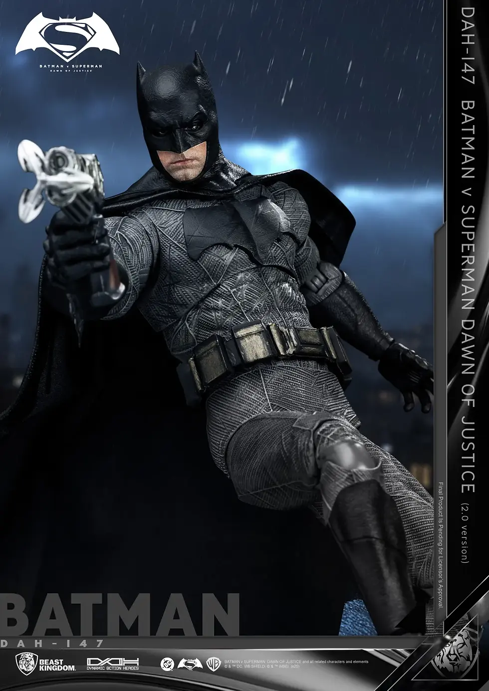 Thumbnail: Beast Kingdom Bvs Dawn Of Justice Batman 2.0 Dah (Action Figure)