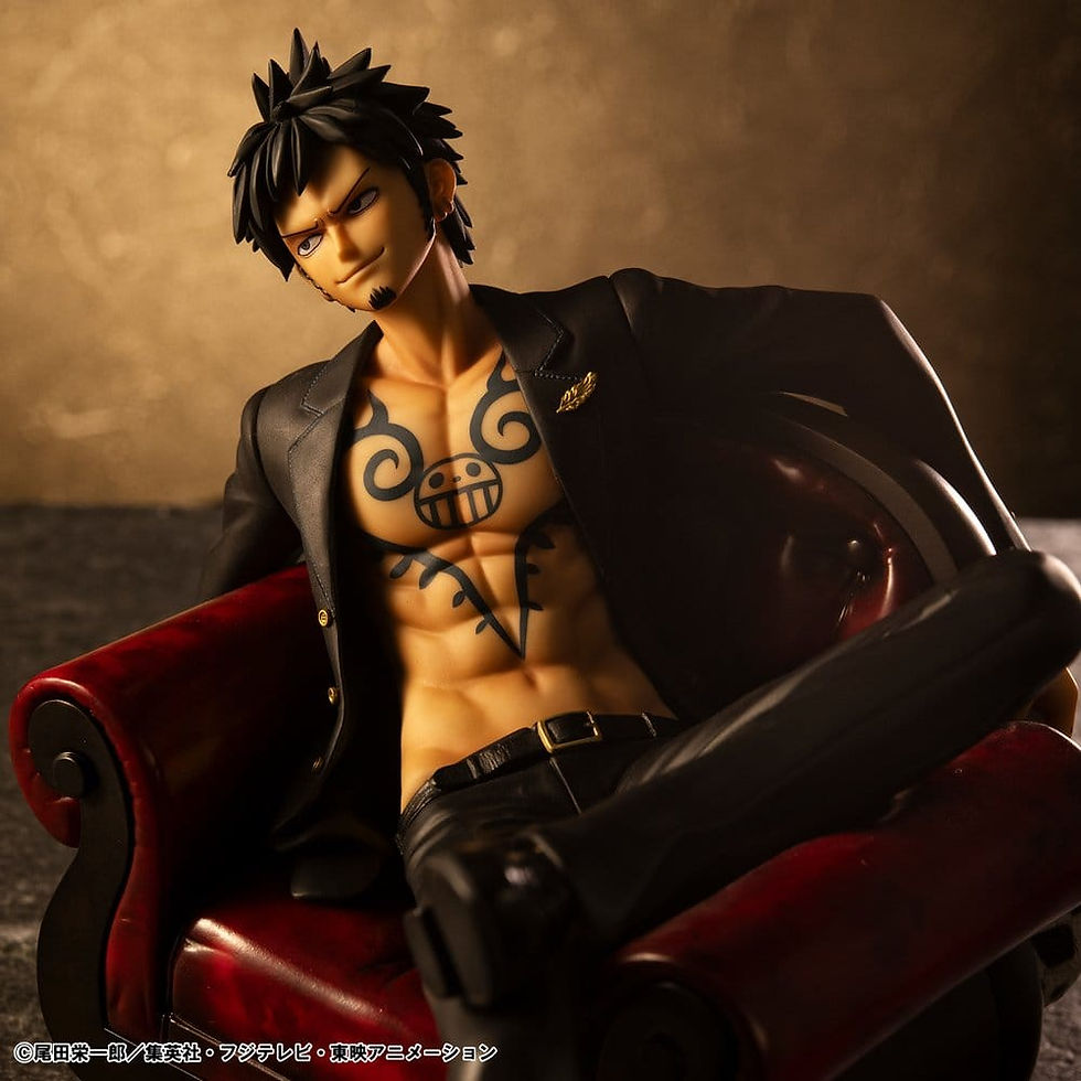 Thumbnail: Megahouse One Piece Portrait.Of.Pirates S.O.C Trafalgar Law Ver.R (Statua)