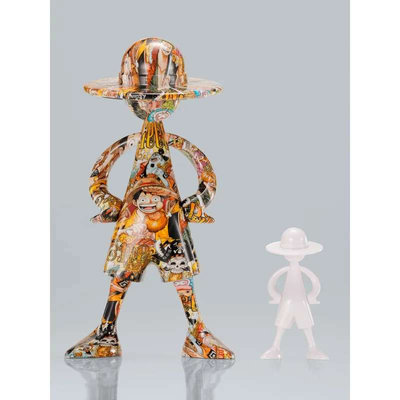 Bandai One Piece Luffy Artcanvas 1/8 1000logs Anniversary (Statua) – undefined 3