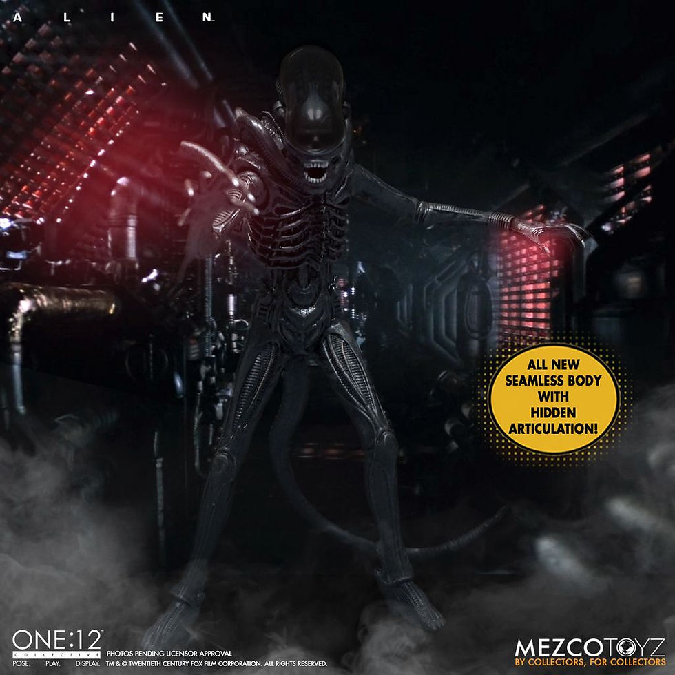 Miniatura: MEZCO The One:12 Collective Alien Action Figure