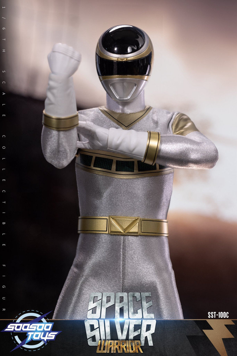 Soosootoys 1/6 Space Silver Warrior figure (Action Figure)