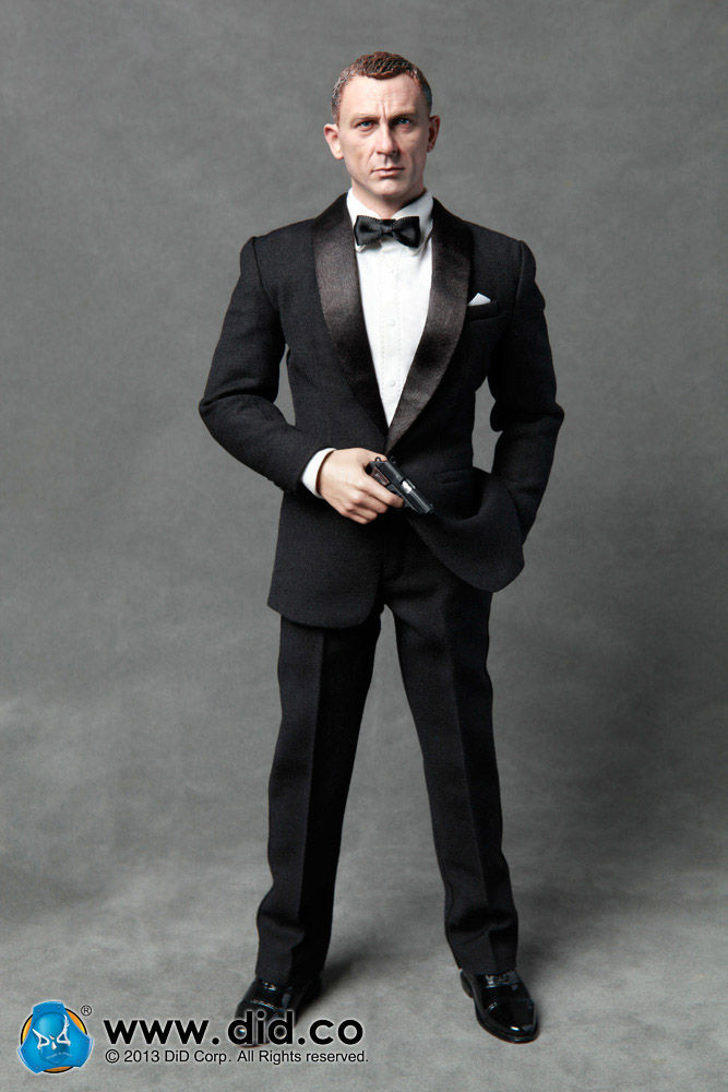 DID MI6 Agent Jack 1/6 James Bond Daniel Craig (EX ESPOSTO)