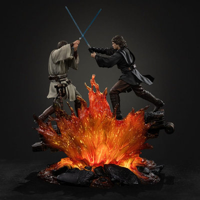 Iron Studios Star War Art Scale 1/10 Anakin vs. Obi Wan (Statua) – undefined 1