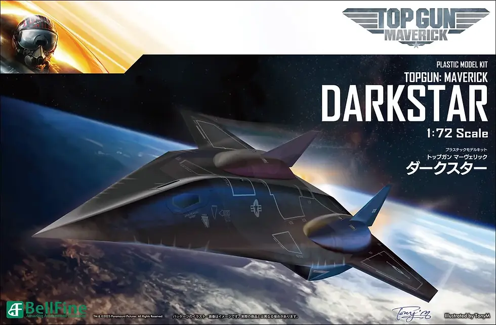 Thumbnail: Bellfine Top Gun Maverick Dark Star 1/72 (Model Kit)