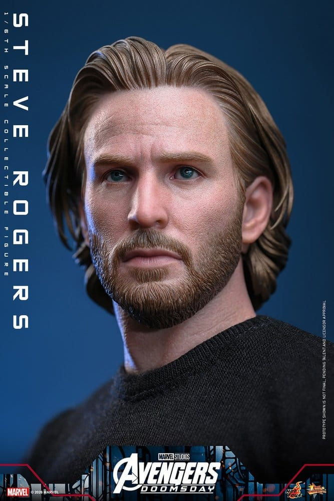 Miniatura: Hot Toys Avengers Doomsday Movie Masterpiece 1/6 Steve Rogers (Action Figure)