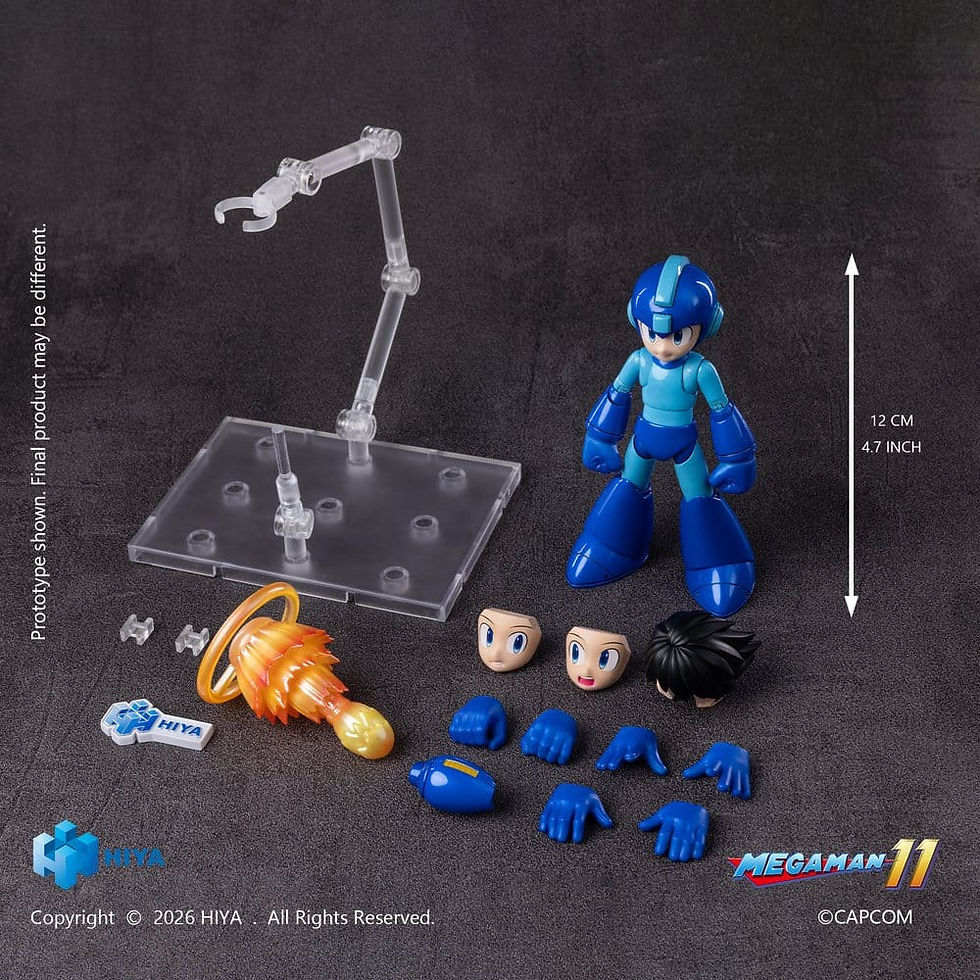 Thumbnail: Hiya Toys Mega Man Exquisite Basic Series Mega Man (Action Figure)