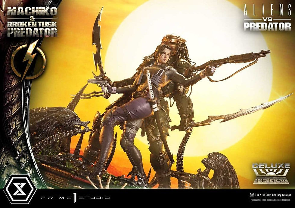 Miniatura: Prime 1 Studio Aliens vs. Predator (Comic) Ultimate Premium Masterline 1/4 Machi