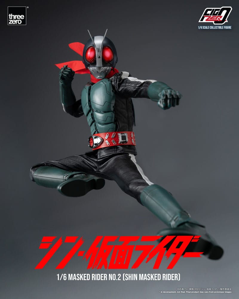 Thumbnail: Threezero Kamen Rider FigZero 1/6 Shin Masked Rider No. 2 (Action Figure)