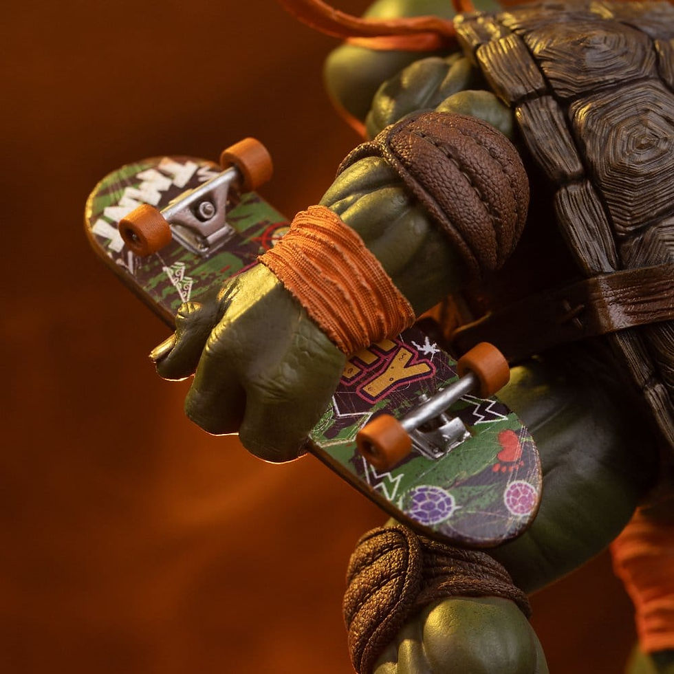 Thumbnail: Iron Studios Teenage Mutant Ninja Turtles Art Scale 1/10 Michelangelo Unleashed