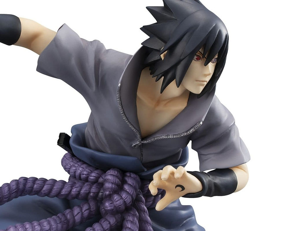 Miniatura: Megahouse Naruto Shippuden G.E.M. Series Sasuke Uchiha Great Ninja War Ver. (Sta