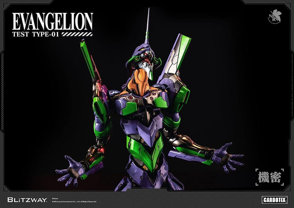 Miniatura: Blitzway Evangelion Carbotix Evangelion Unit-01 Test Type (Standard Ver.) (Actio