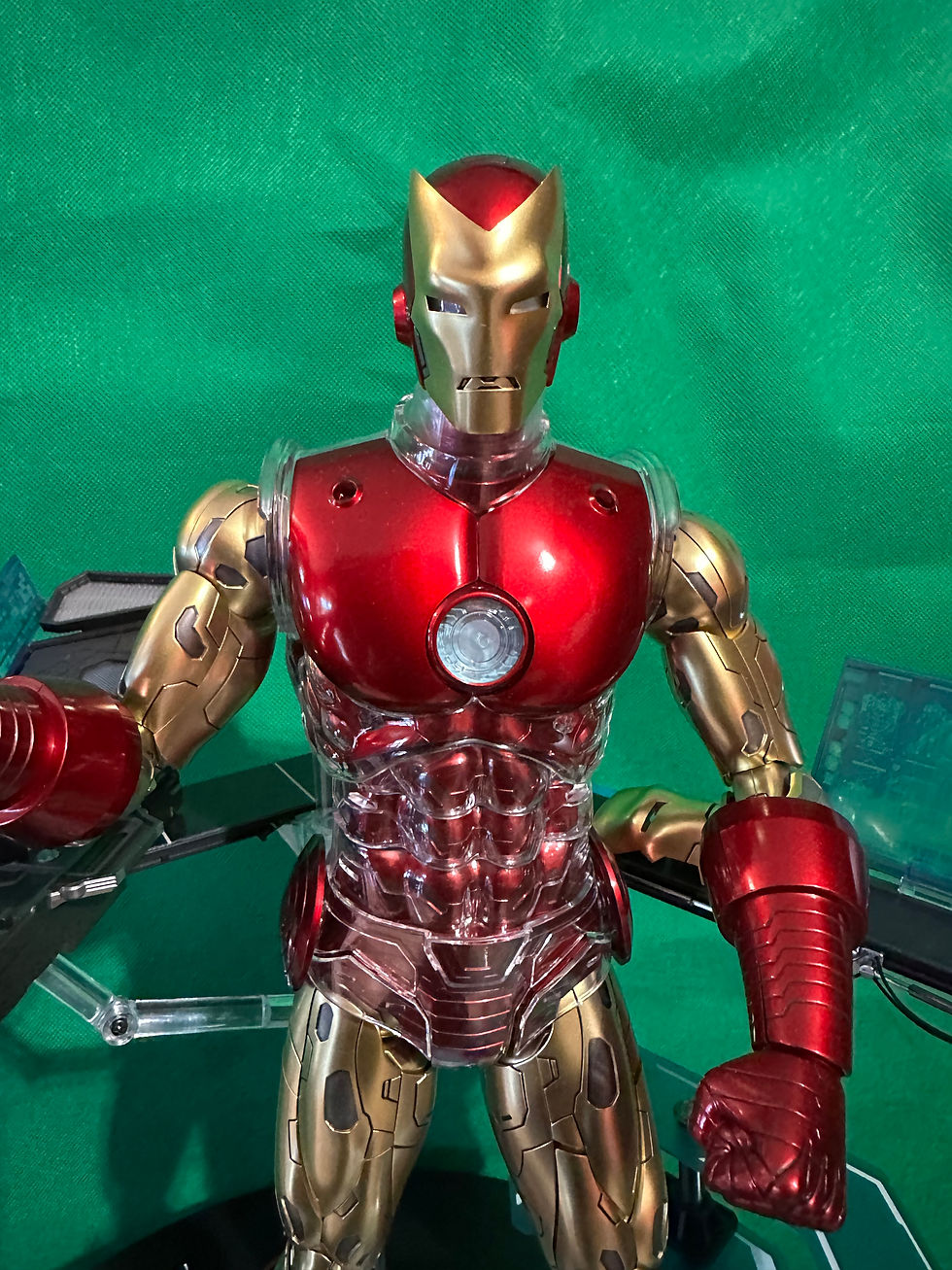 Thumbnail: HOT TOYS Marvel Origin Deluxe Iron Man Suit Armor 1:6 Action Figure EX ESPOSTO