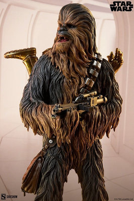 Sideshow Collectibles Star Wars Premium Format Chewbacca and C-3PO (Statua) – undefined 5