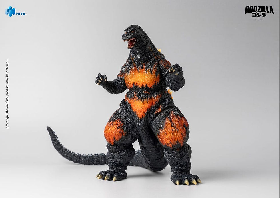 Hiya Toys Godzilla vs. Destoroyah (1995) Exquisite Basic Burning Godzilla (Actio