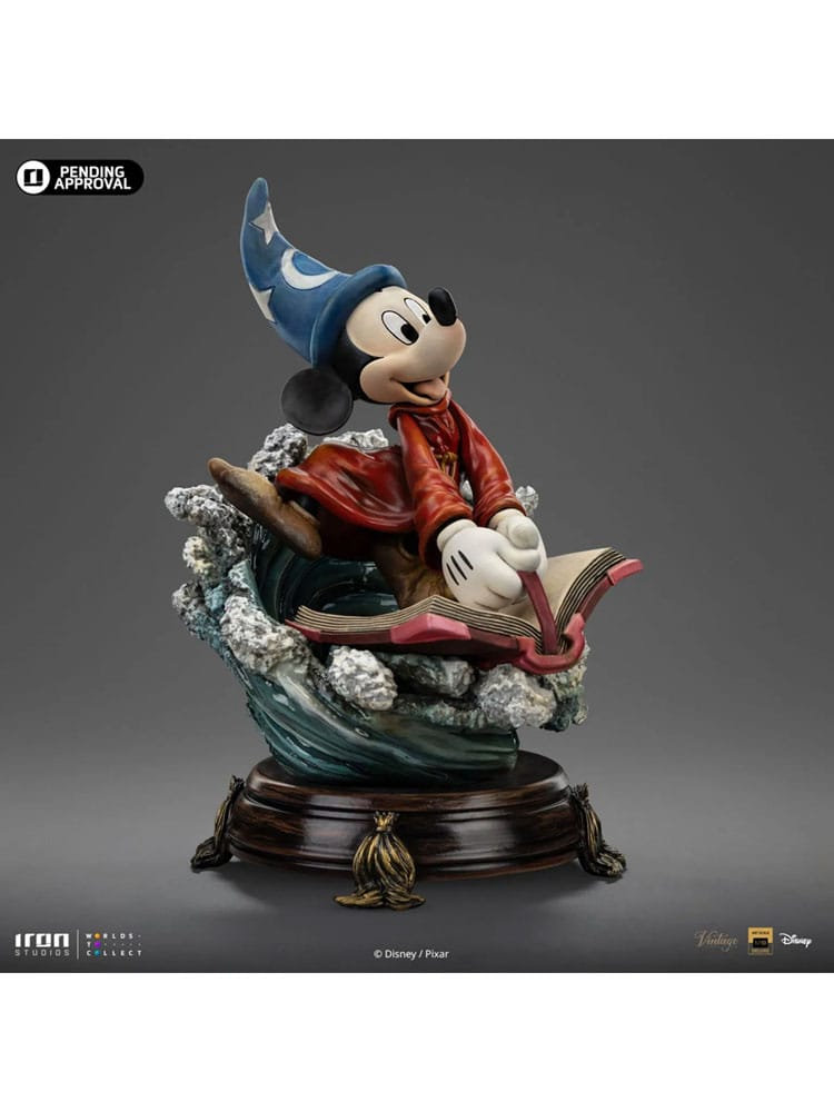 Iron Studios Disney Classics Vintage Collection Deluxe Art Scale 1/10 Sorcerer M
