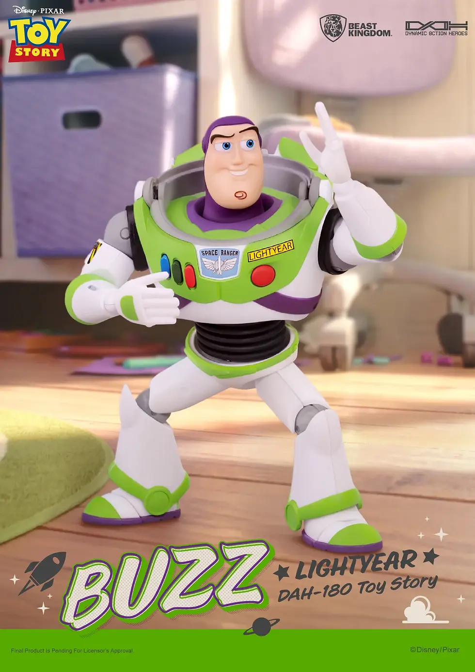 Thumbnail: Beast Kingdom Toy Story Buzz Lightyear Dah (Action Figure)