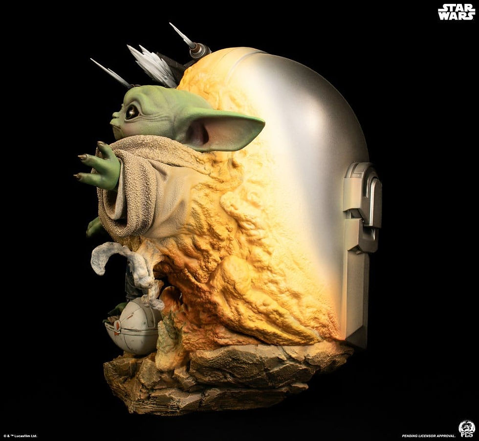 Miniatura: PCS Star Wars: The Mandalorian Fine Art Bust (Statua)
