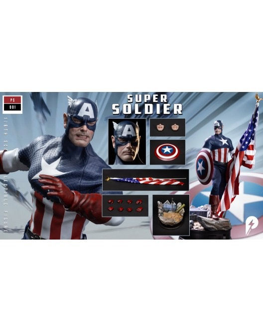 Miniatura: Power Studio Super Soldier 1/6 (Action Figure)