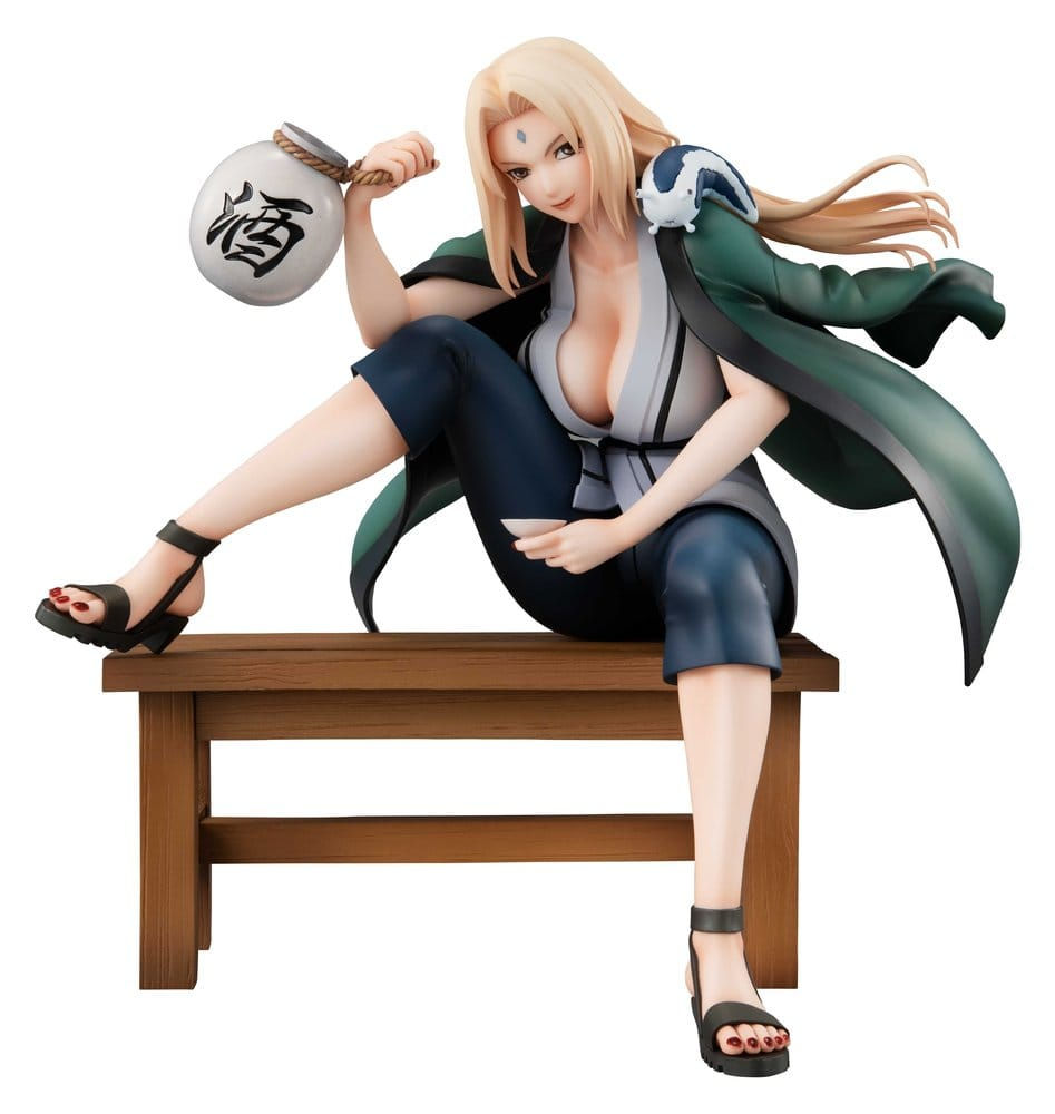 Thumbnail: Megahouse Naruto Shippuden Naruto Gals Tsunade Ver.2 (Statua)
