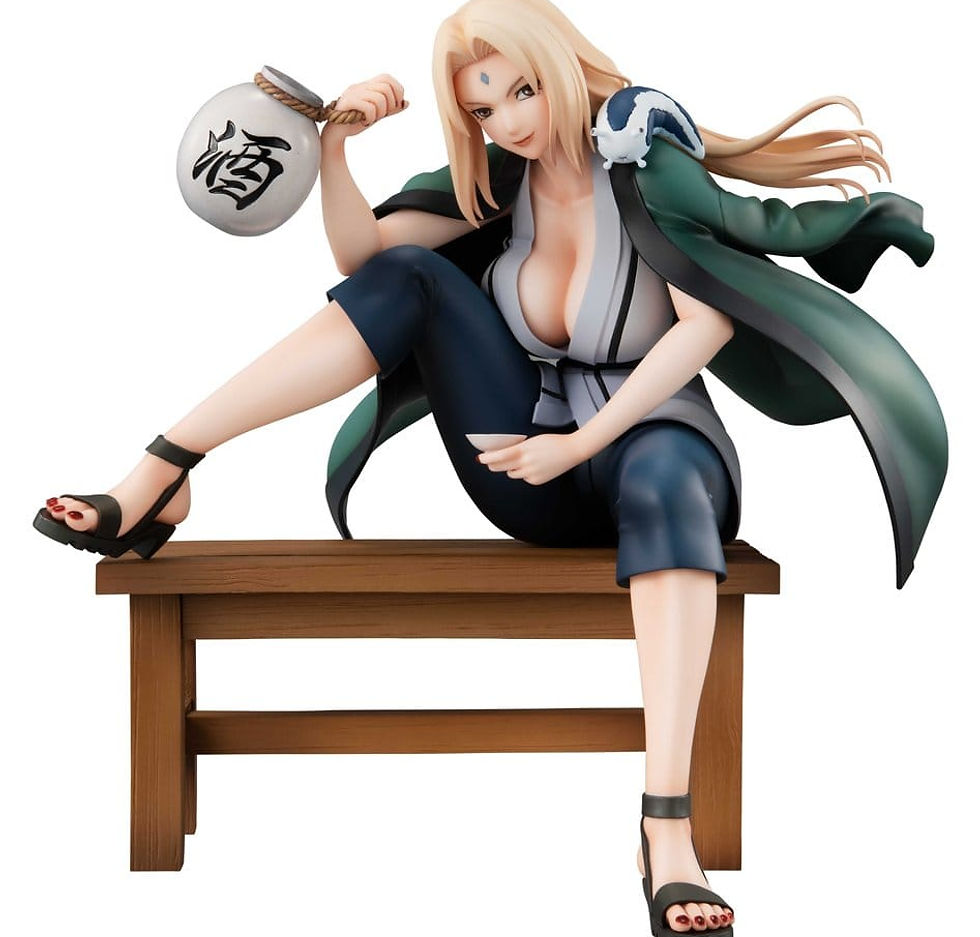 Thumbnail: Megahouse Naruto Shippuden Naruto Gals Tsunade Ver.2 (Statua)