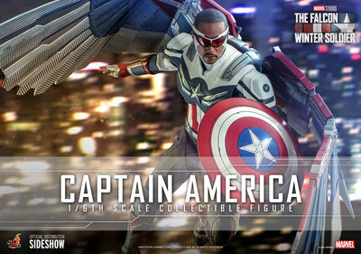 HOT TOYS Marvel: The Falcon and the Winter Soldier - Captain America 1:6 Figure – undefined 8