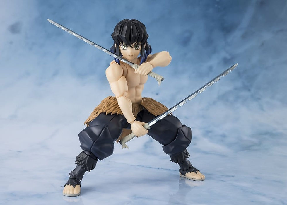 Thumbnail: Bandai Demon Slayer: Kimetsu no Yaiba S.H. Figuarts Inosuke Hashibira (Action Fi