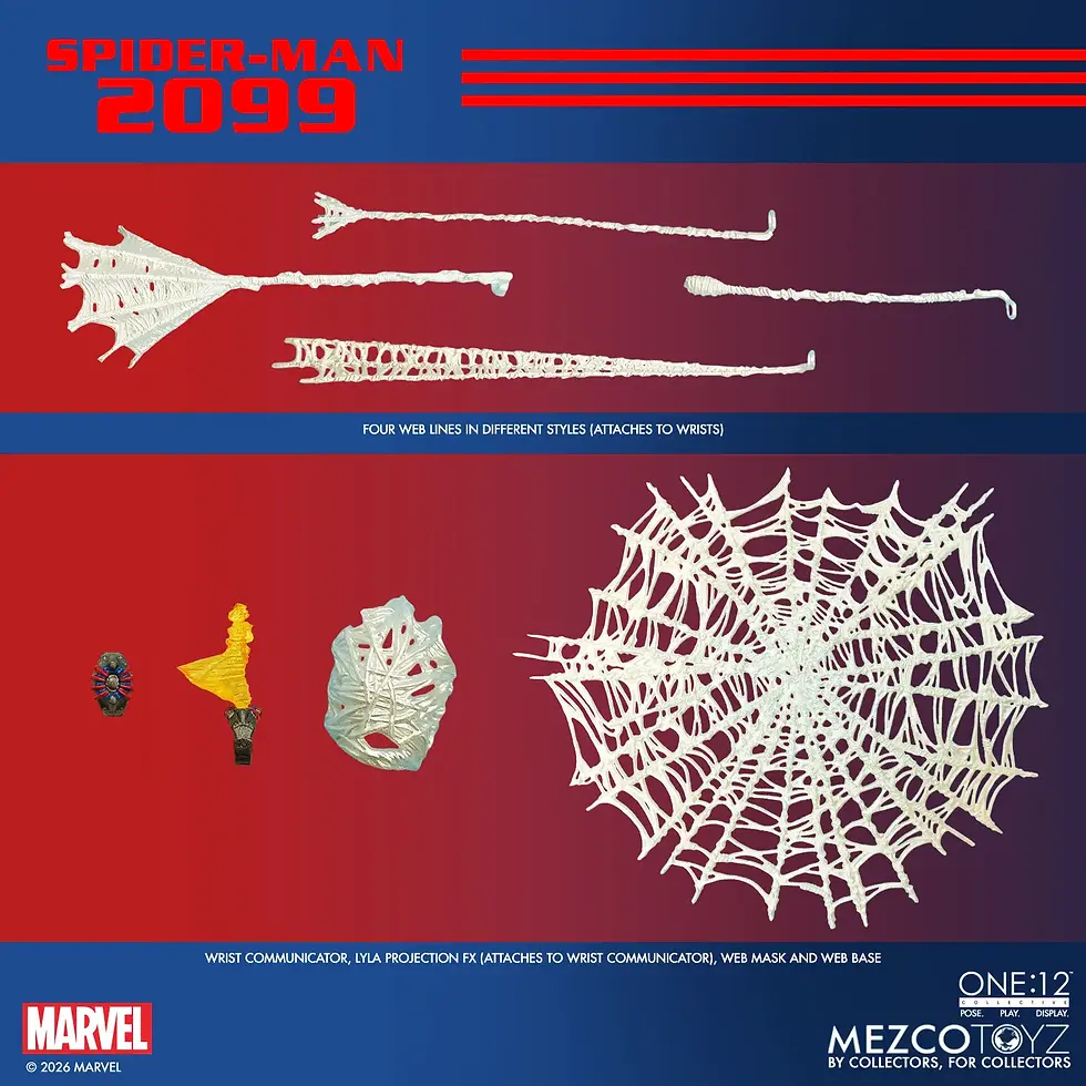 Miniatura: Mezco One 12 Collective Spider-Man 2099 (Action Figure)