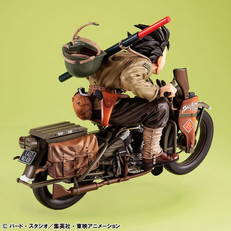 Thumbnail: Megahouse Dragonball Z 05 Desktop Real McCoy Diorama Son Goku & Bike
(Statua)