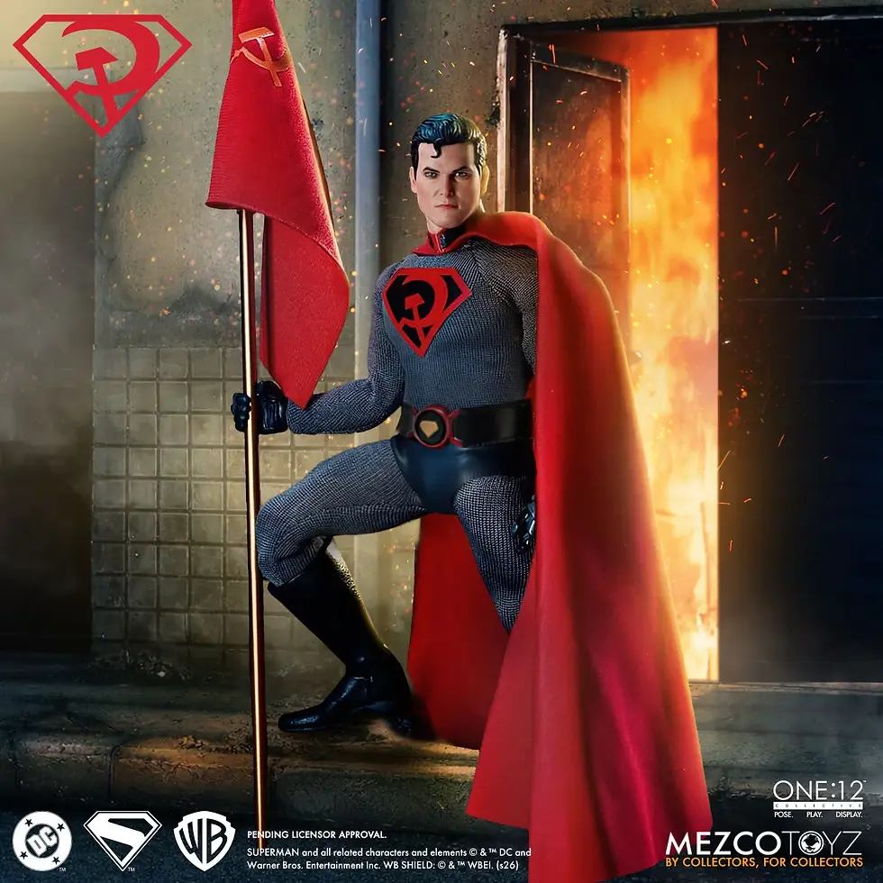 Thumbnail: Mezco One 12 Collective Superman Red Son (Action Figure)