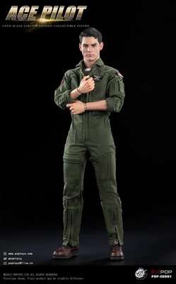 PopToys ACE Pilot Flight Suit Edition 1/6 Action Figure – undefined 6