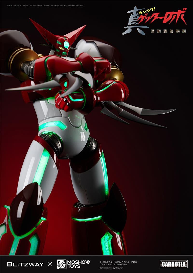 Thumbnail: BLITZWAY X MOSHOW TOYS - CARBOTIX - SHIN GETTER 1 (Action Figure)