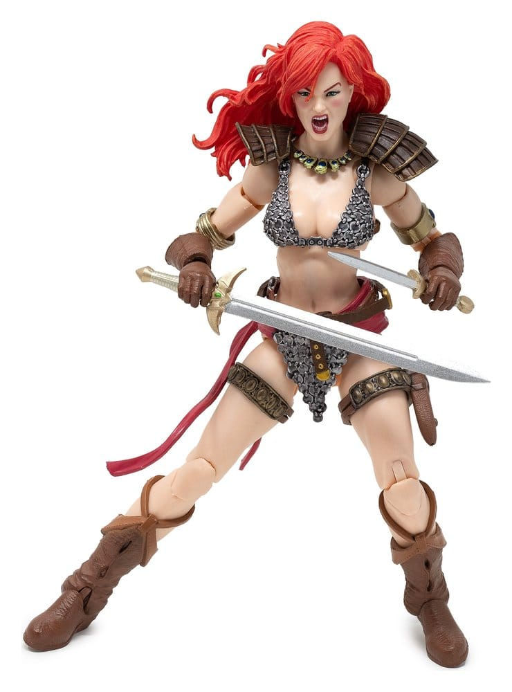 Boss Fight Studio Red Sonja Epic H.A.C.K.S. 1/12 Scale Immortal Red Sonja (Actio