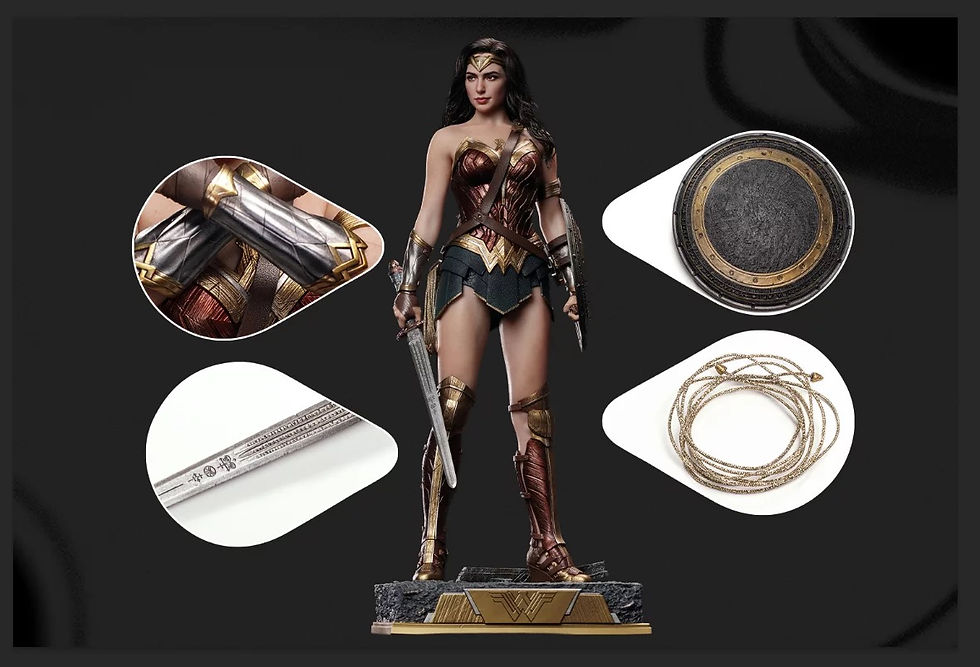 Thumbnail: Inart Batman v Superman BvS Wonder Woman 1/6 (Action Figure)