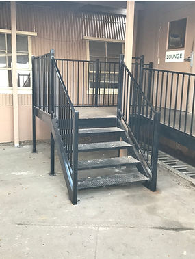 Custom stair rails