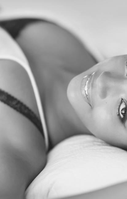 Black-And-White Portrait