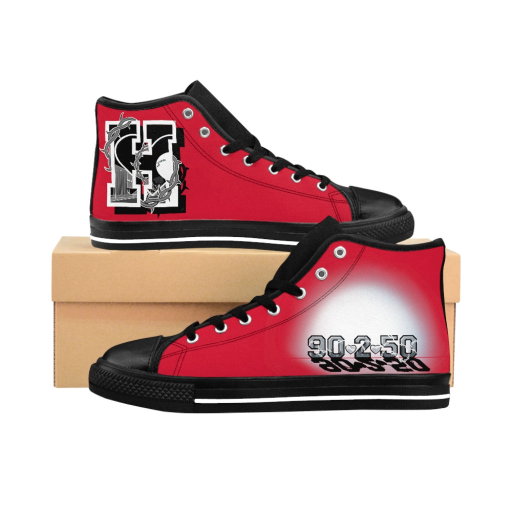 90.2.50 high top sneaker