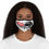 Thumbnail: Wild cherry Fitted Polyester Face Mask