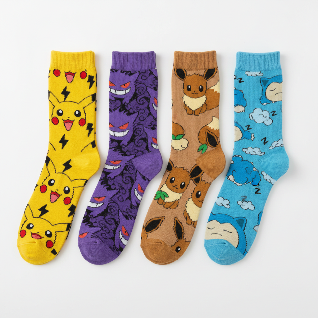 Pokémon Character Socks