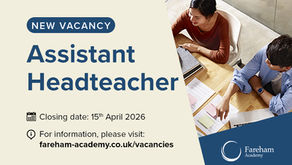 Assistant Headteacher Vacancy