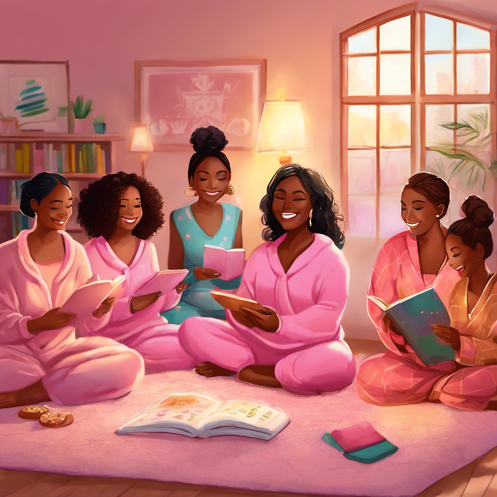 Sisters of Faith Prayer Board Pajama Party